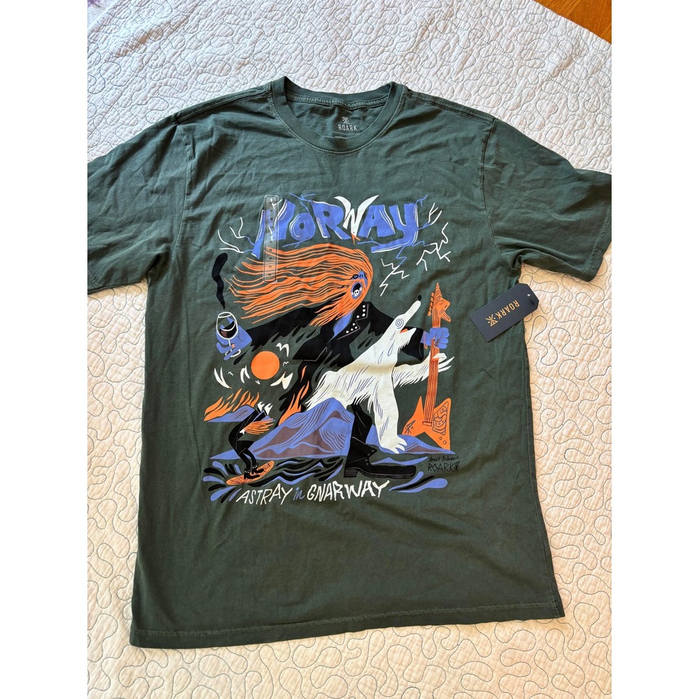 Roark Norway Shirt Mens Size Medium